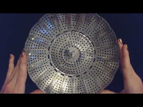 ASMR Request ~ Metal Sounds ~ Opening & Closing Metal Steamer Basket (No Talking)