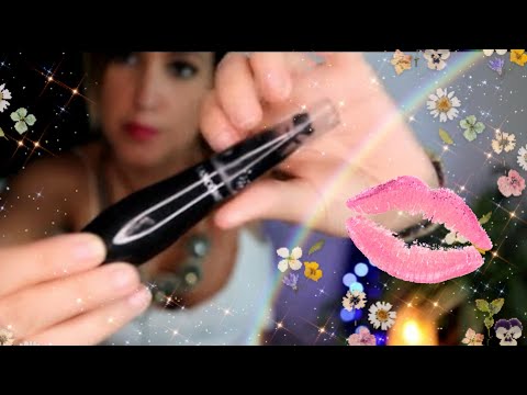 Asmr SPIT PAINTING your face WITH MOUTH SOUNDS