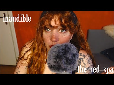 ASMR inaudible whisper and intense mouth sounds ( reading, ramble, fast, dutch, unintelligible )