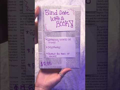 ASMR 📖‘Blind Date with a Book’ 📚 *unboxing, book sounds*