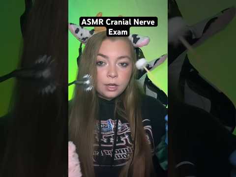 ASMR Cranial Nerve Exam #asmr #asmrsounds #asmrcranialnerveexam