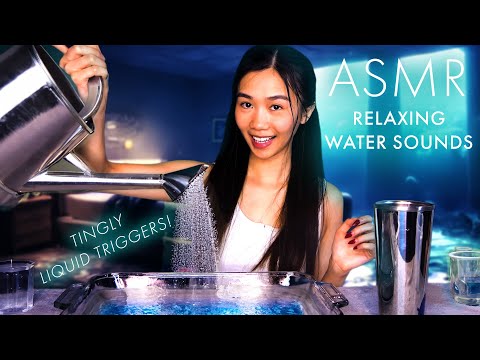 ASMR Water Sounds 🌊 for people who need sleep 😴 Tingly Liquid Triggers, Soft Spoken with Savannah 💗