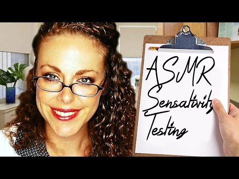 ASMR Sensitivity Test! Sleep Clinic Doctor Exam 3 Role Play, Ear to Ear Whisper Binaural Triggers