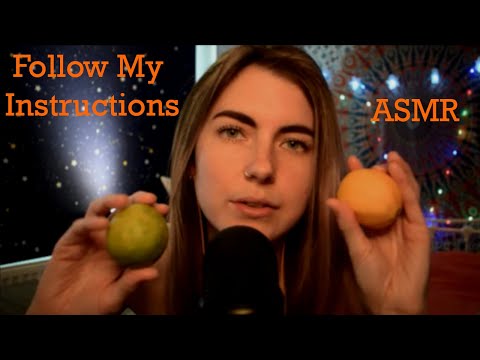 ASMR: Follow My Instructions, Focus on Me and Complete The Tasks to Fall Asleep (w Encouragement💕)