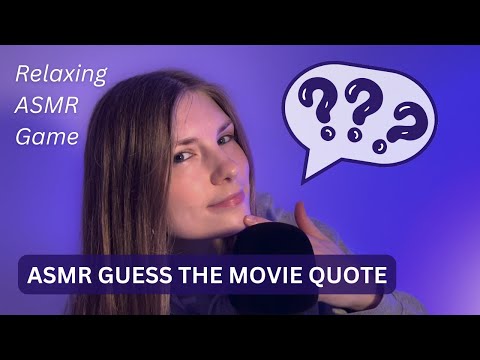 ASMR Guess The Movie Quote (Whispering)