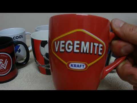 ASMR - Coffee Mugs - Australian Accent - Describing Coffee Cups in a Quiet Whisper