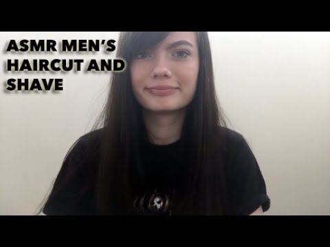 ASMR Men's Haircut and Shave Roleplay for Relaxtion!