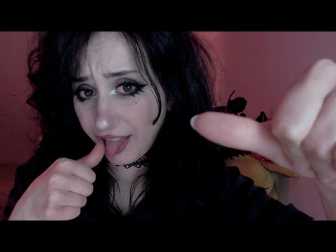 ASMR ✞ You got something on your Face...I'll handle it