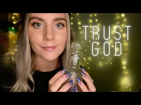 ASMR Trust in God ~ Slow Tapping and Whispering (Christian ASMR)