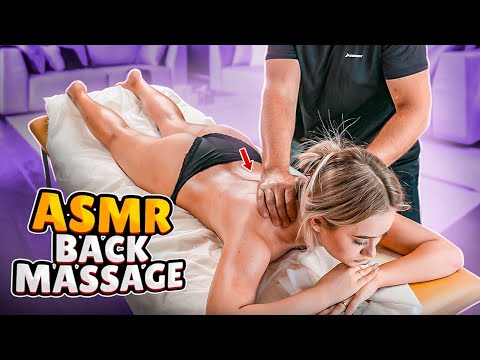 LOWER BACK ASMR MASSAGE FOR TAISIA - BACK AND LUMBAR PAIN RELIEF