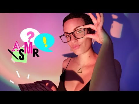 ASMR POV ta crush te pose des questions bizarres et personnelles. Roleplay french girlfriend 🥰