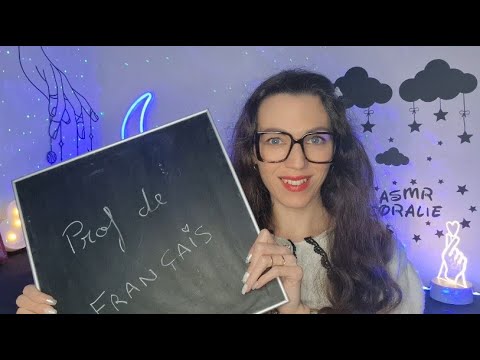 ASMR Prof de Français : Aurthografe 👩‍🏫😴​