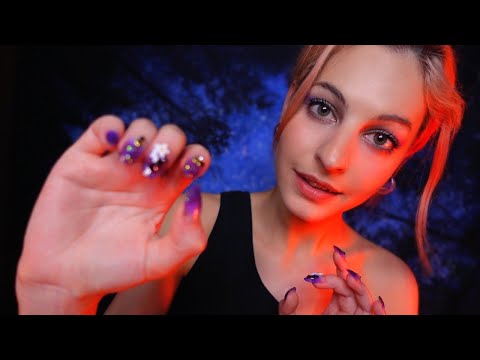 ASMR💟 2 H SLEEP INDUCING INAUDIBLE, FACE TOUCHING+ FIREPLACE 🔥 (TASCAM) EAR TO EAR