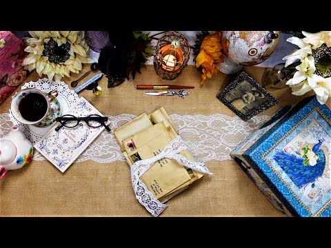 ASMR: Vintage Edition - Opening/Tearing/Ripping Mail  (No Talking, Paper Sounds)