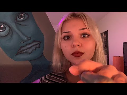 imagine this is you 👄how does this feel? does it tickle? | tingly tracing  and scratching | ASMR