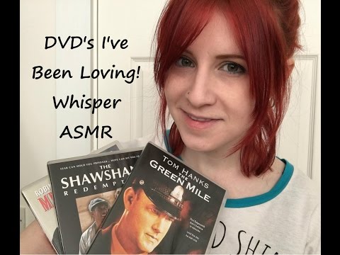 DVD's I've Been Loving! Really Soft Whisper/Mouth Sounds ASMR
