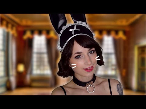 ASMR | Bunny Maid Cleans You 🐰🌸 roleplay