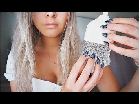 ASMR Textured Tapping & Scratching For Relaxation ♡