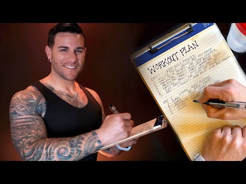 ASMR | Personal Trainer Writes You A Workout Plan | Male Whisper Voice