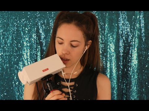 SR3D Testing New Mic With Mouth Sounds, Ear Eating, Whispering, Tapping - ASMR