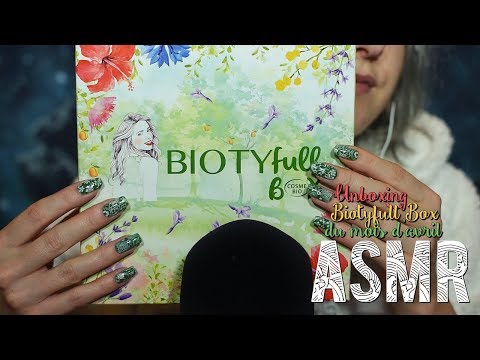 ASMR Français  ~ Unboxing - BIOTYfull Box d'Avril