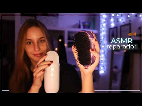 🌿 Susurros y sonidos cerca de tus orejitas para un sueño profundo y reparador (ASMR español)