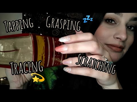 ASMR Book Haul 📚 | Fast & Aggressive Tapping, Scratching, Grasping, Tracing