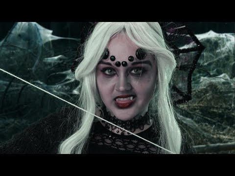 ASMR Caught in The Spider Queen's Web | Personal Attention, Binaural | Into the Forest, Part 3