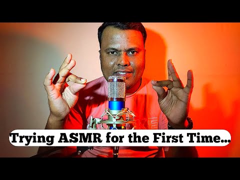 Trying ASMR for the First Time (part 1)