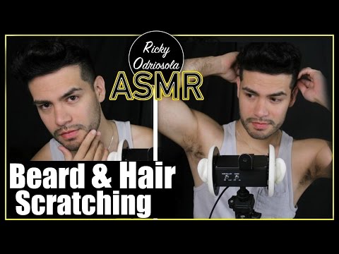 ASMR - Beard & Hair Scratching Sounds (Beard to Ear Sounds for Sleep & Relaxation)