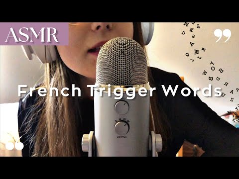 ASMR | Teaching You French Trigger Words 💖 (clicky whispers, hand sounds)