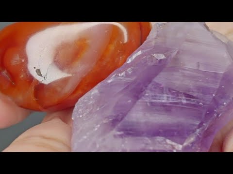 Asmr Crystal Collection 🔮  *tapping sounds*