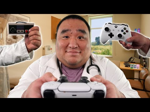 ASMR Healing You with . . Gaming Controllers 🎮  (Personal Attention, Button Clicking)