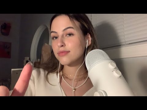 ASMR PLUCKING NEGATIVE ENERGY AND SETTING INTENTIONS FOR 2022