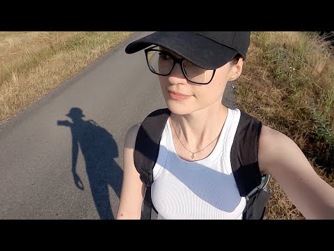 ASMR | Walk With Me On a HOT Summer Day 🥵🌞 (mit voiceover) | vlog Deutsch/German