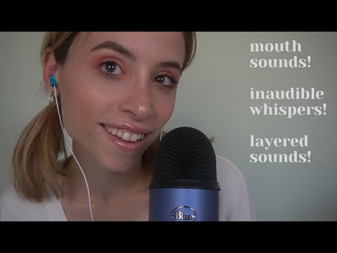 Layered Mouth Sounds and Inaudible Whispers! ASMR
