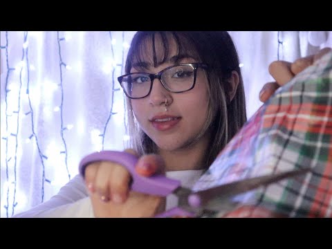 [ASMR] Gift Wrapping (except you're the gift..)🎁