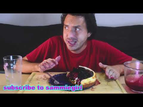 Fat Husband Eats Wifes CHEESE CAKE With His Hands * MESSY PRANK *