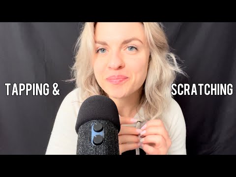 ASMR FAST (NOT TOO AGGRESSIVE) TAPPING & SCRATCHING