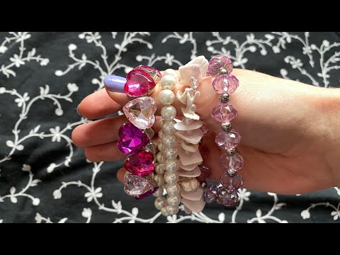 ASMR beaded bracelets sounds