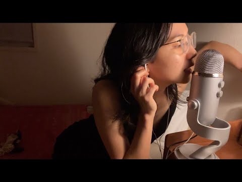 ASMR。telling you a boring story (whispering voice)