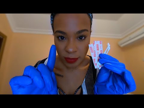 Jamaican Mother Cleans & Dresses your Wounds - Up Close, Personal Attention ASMR