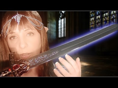 ASMR It's Dangerous To Go Alone! Here Take This: A Binaural Role Play for Relaxation