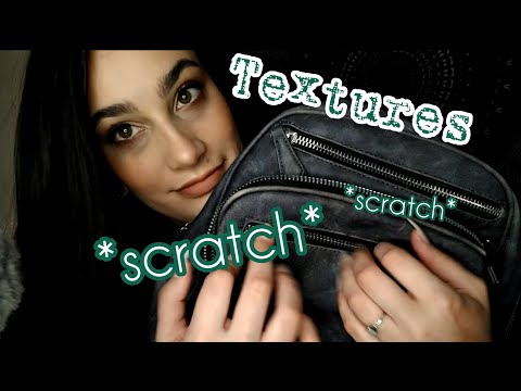 ASMR Fast & Aggressive Textured Scratching, Setting & Breaking the Pattern, Fabric Scratching