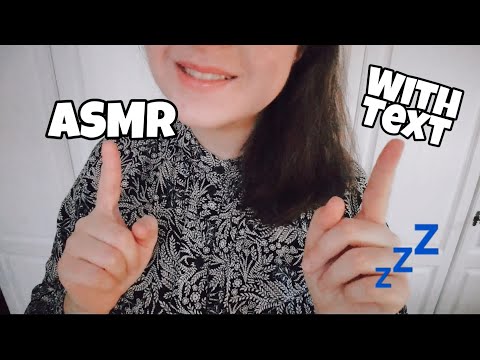 ASMR mit Text - ASMR with Text