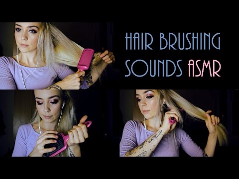 Hair Brushing ASMR ~ Taking Q&A Questions