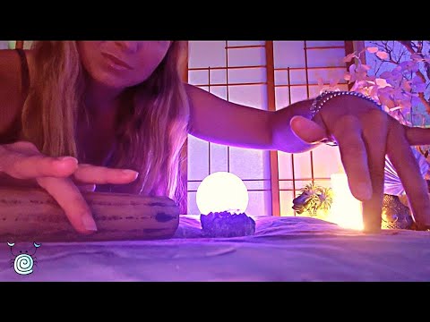[POV ASMR] ~ 😴Reiki for Insomnia & Relaxation😴 | low frequency | Visual and Audio ASMR | Rattle ASMR