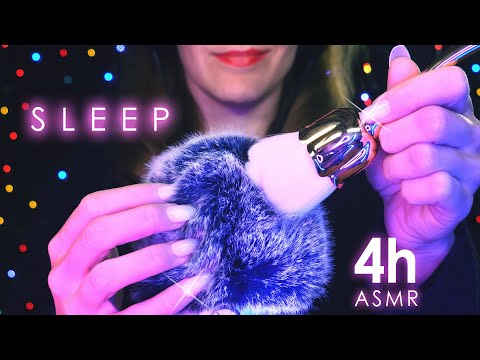 [ASMR] Deep Brain Massage 😴 Sleep & Relax - 4k (No Talking)