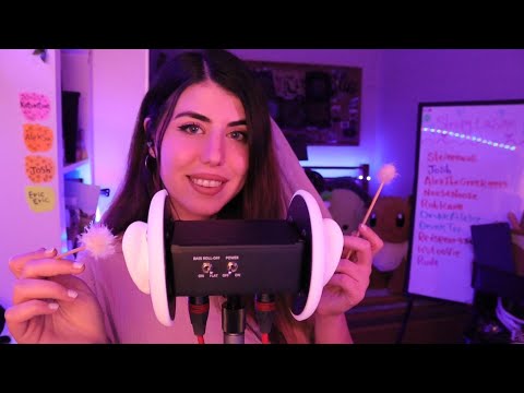 ASMR 𝒞𝓁𝑒𝒶𝓃𝒾𝓃𝑔 𝓎𝑜𝓊𝓇 𝑒𝒶𝓇𝓈🌙✨ [3Dio Ear Cleaning And Ear Attention So You Can Sleep Tonight]