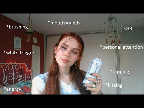 ASMR white triggers | brushing, personal attention, mouthsounds, teeth tapping | asmr deutsch/german